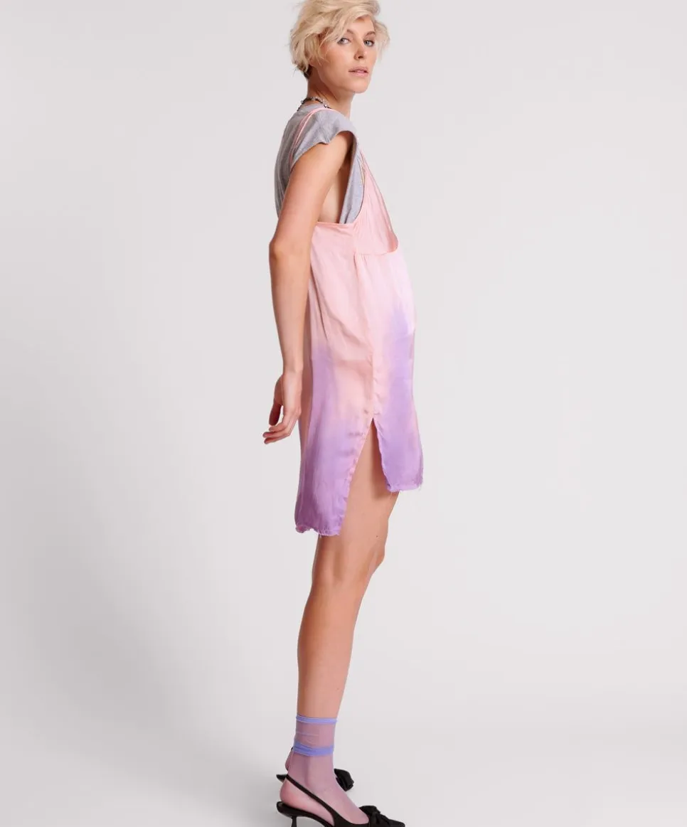 Mini Dresses|ONE TEASPOON Acid Candy Dip Dye Mini Slip Dress