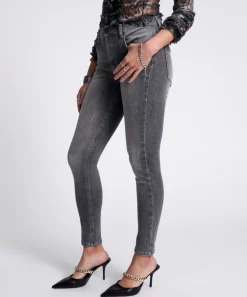 Denim Jeans|ONE TEASPOON Acid Grey Freebirds Ii High Waist Skinny Jeans