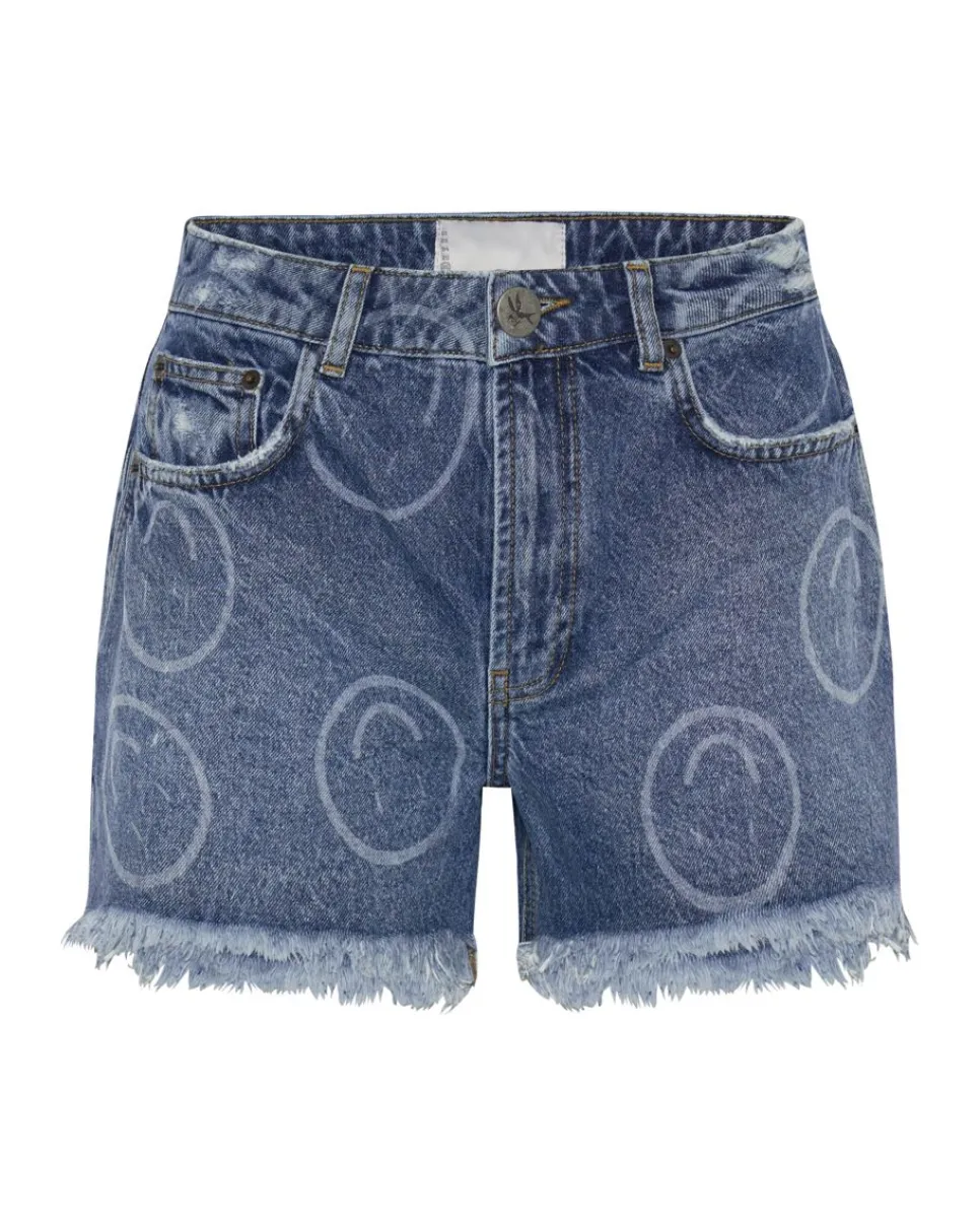 Denim Shorts|ONE TEASPOON All Smiles Legend High Waist Mom Fit Shorts