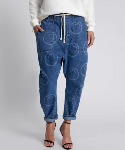 Denim Jeans|ONE TEASPOON All Smiles Shabby Kingpins Boyfriend Jeans