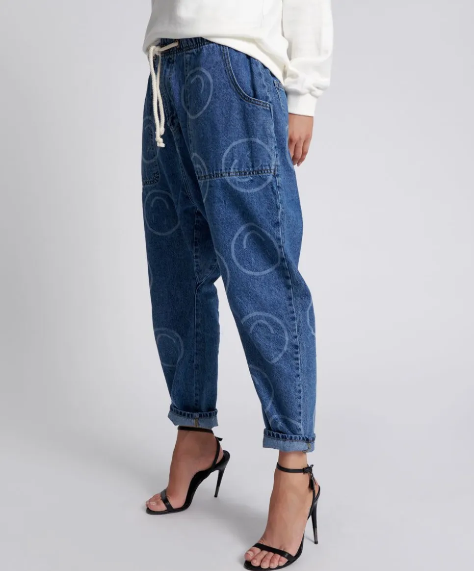 Denim Jeans|ONE TEASPOON All Smiles Shabby Kingpins Boyfriend Jeans