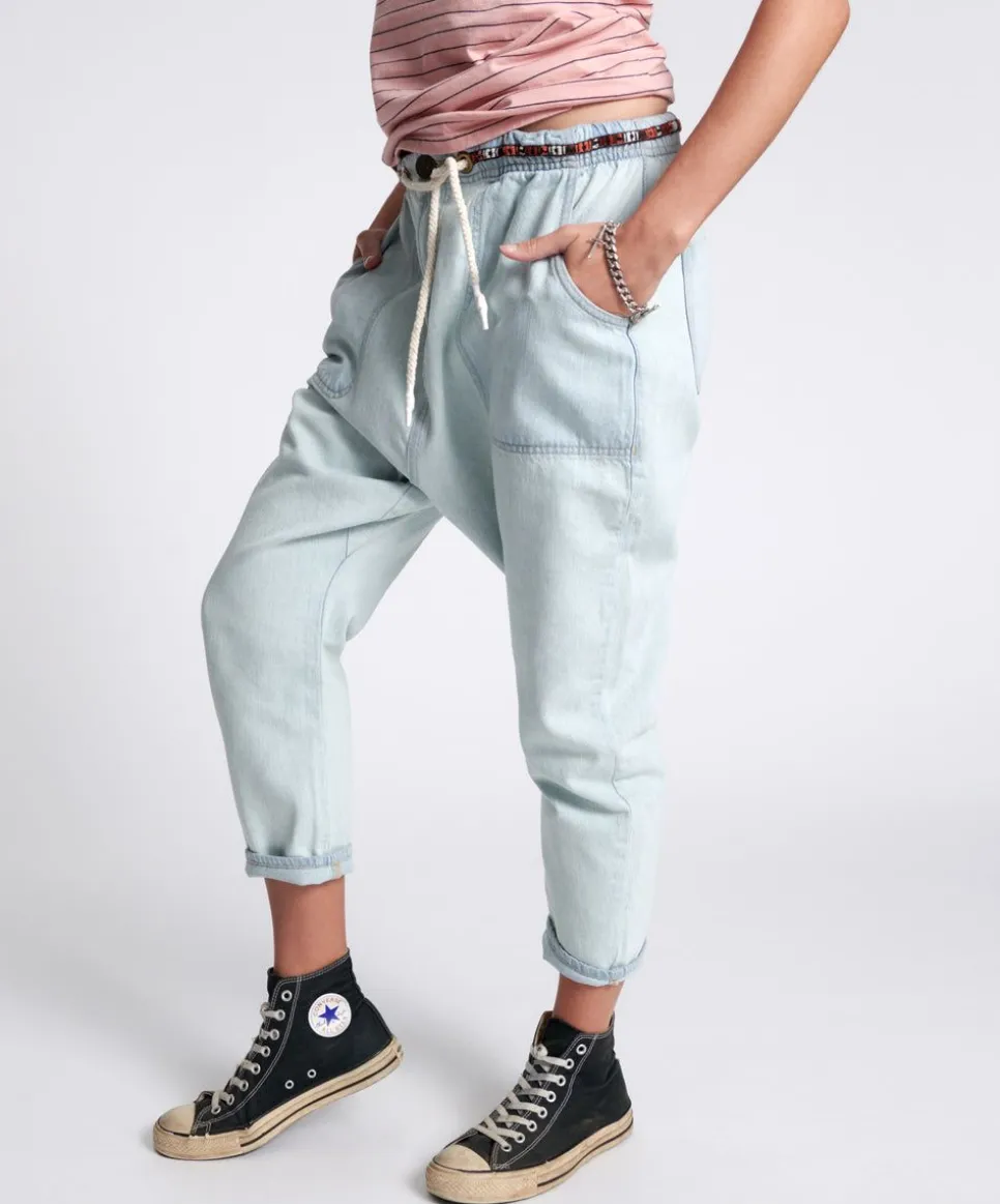 Denim Jeans|ONE TEASPOON Angel Blue Shabby Kingpins Boyfriend Jeans