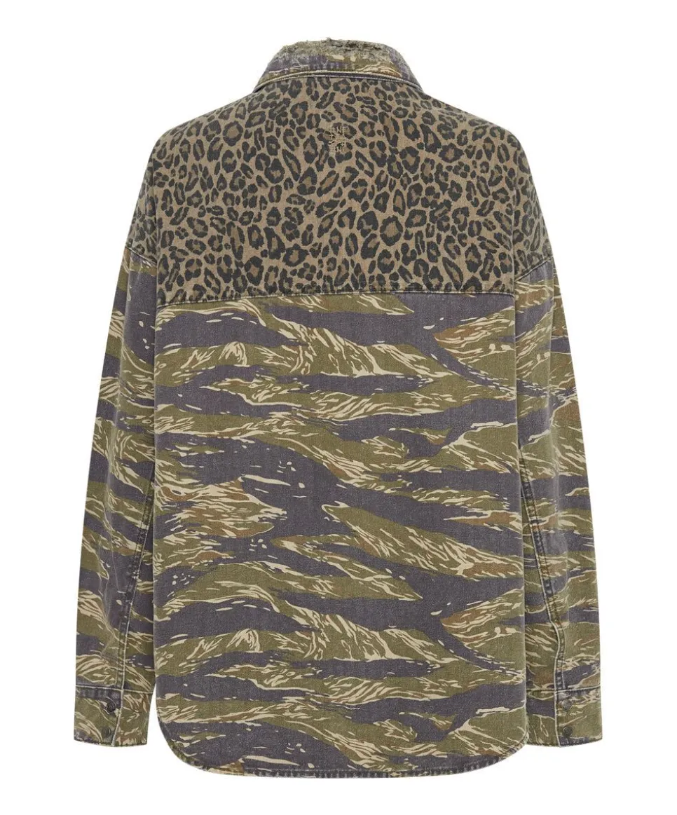 Shirts|ONE TEASPOON Animal Camo Daria Shacket