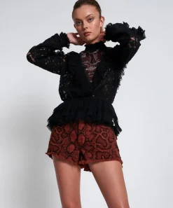 Shirts|ONE TEASPOON Awakened Embroidered Longsleeve Top