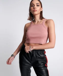 Tees & Tanks|ONE TEASPOON Bamboo Logo Rally Tank