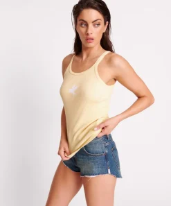 Tees & Tanks|ONE TEASPOON Banana Rib Singlet