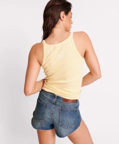 Tees & Tanks|ONE TEASPOON Banana Rib Singlet