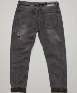 Denim Jeans|ONE TEASPOON Basalt Black Awesome Baggies