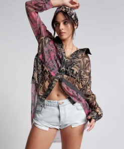 Denim Shorts|ONE TEASPOON Bel Air Blue Bandits Low Waist Denim Shorts