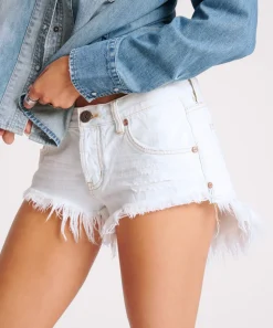 Denim Shorts|ONE TEASPOON Bel Air Blue Bonitas Low Waist Denim Shorts
