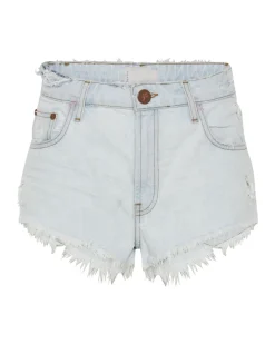 Denim Shorts|ONE TEASPOON Bel Air Blue The One Fitted Cheeky Denim Shorts