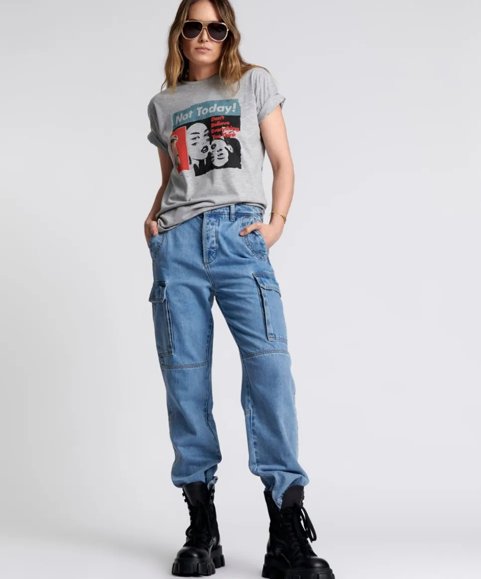 Bottoms|ONE TEASPOON Berlin Blue Cargo Motion Jeans