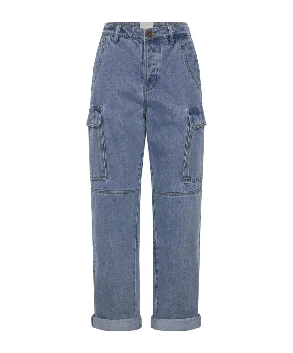 Bottoms|ONE TEASPOON Berlin Blue Cargo Motion Jeans