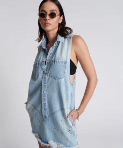 Midi & Maxi Dresses|ONE TEASPOON Best Blue Artiste Braxton Dress