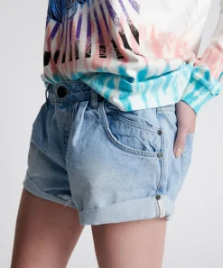 Denim Shorts|ONE TEASPOON Best Blue Smiths Tailored Low Waist Denim Shorts