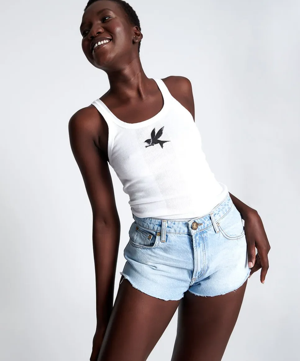 Denim Shorts|ONE TEASPOON Best Blue The One High Waist Shorts