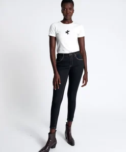 Denim Jeans|ONE TEASPOON Black Dawn Freebirds Ii High Waist Skinny Jeans