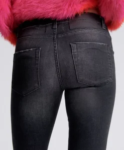 Denim Jeans|ONE TEASPOON Black Freebirds Ii Low Waist Skinny Jeans