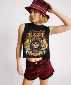 Accessories|ONE TEASPOON Black Heart Denim Bucket Hat