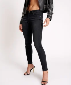 Denim Jeans|ONE TEASPOON Black Ink Freebirds Ii Low Waist Fitted Jeans