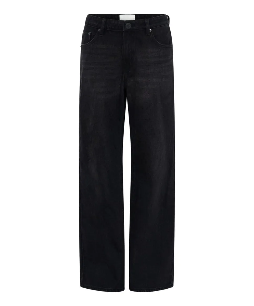 Denim Jeans|ONE TEASPOON Black Oak Low Riders Low Waist Wide Leg Jeans