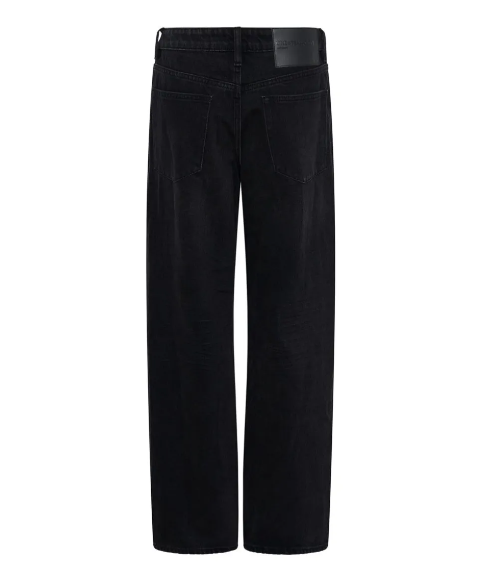 Denim Jeans|ONE TEASPOON Black Oak Low Riders Low Waist Wide Leg Jeans