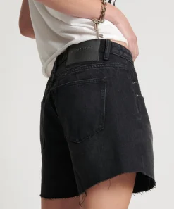 Denim Shorts|ONE TEASPOON Black Oak Super Relaxed Shaker Shorts