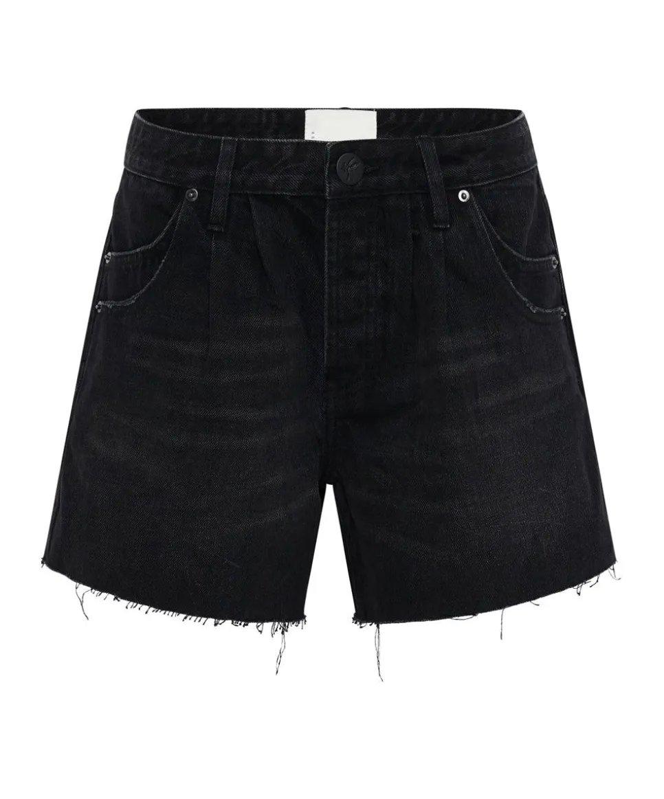 Denim Shorts|ONE TEASPOON Black Oak Super Relaxed Shaker Shorts