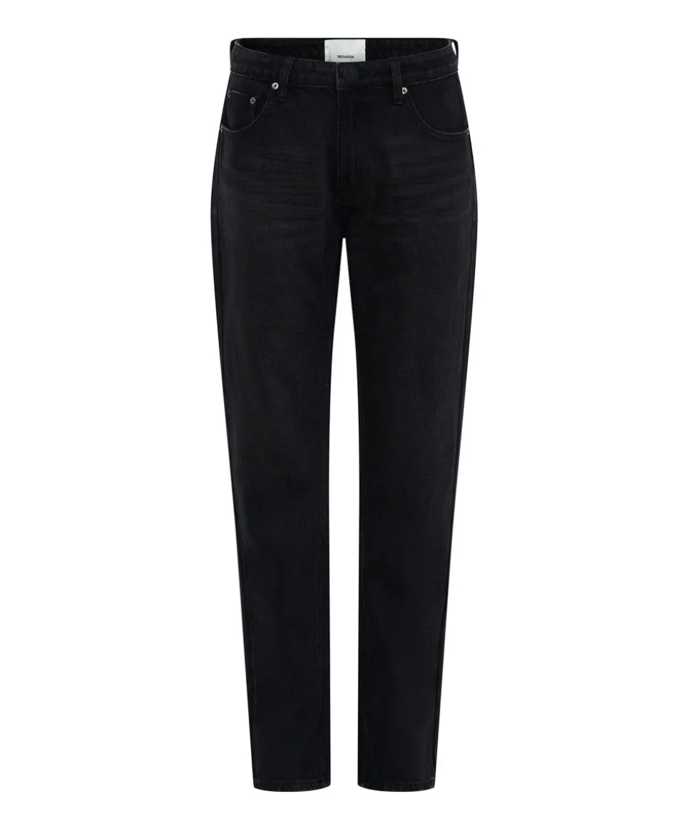 Denim Jeans|ONE TEASPOON Black Oak Truckers Mid Waist Straight Leg Jeans