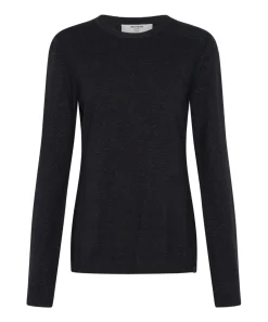 Knitwear|ONE TEASPOON Black Peep Hole Long Sleeve Knit Top