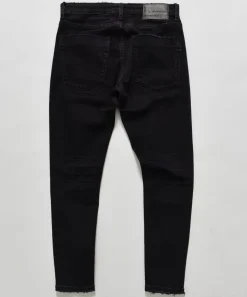 Denim Jeans|ONE TEASPOON Black Punk Freebirds Ii Low Waist Skinny Jeans