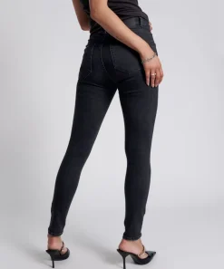 Denim Jeans|ONE TEASPOON Black Stretch Freebirds Ii High Waist Skinny Jeans