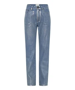 Denim Jeans|ONE TEASPOON Blue Future Awesome Baggies High Waist Straight Leg Jeans