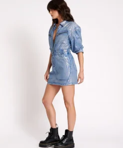 Midi & Maxi Dresses|ONE TEASPOON Blue Future Olivia Dress