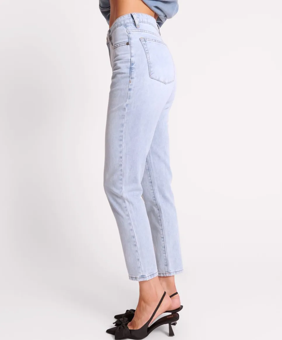 Denim Jeans|ONE TEASPOON Blue Latte Legends High Waist Mom Jeans