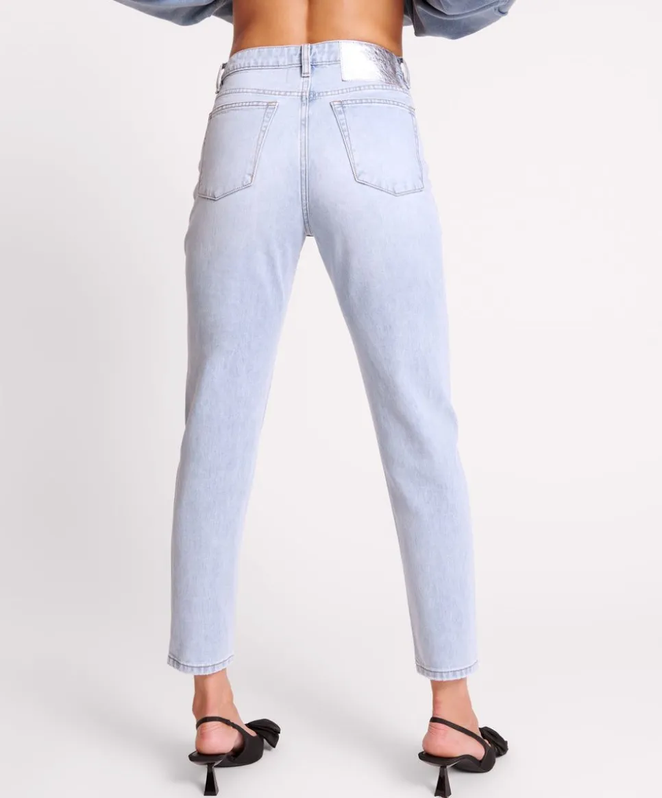 Denim Jeans|ONE TEASPOON Blue Latte Legends High Waist Mom Jeans