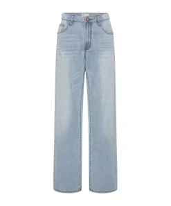 Denim Jeans|ONE TEASPOON Blue Latte Lowrider Wide Leg Jeans
