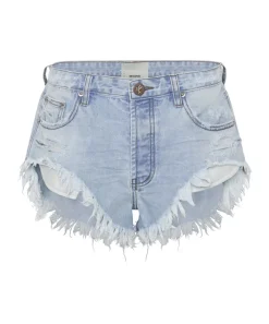 Denim Shorts|ONE TEASPOON Blue Latte Rollers Denim Shorts