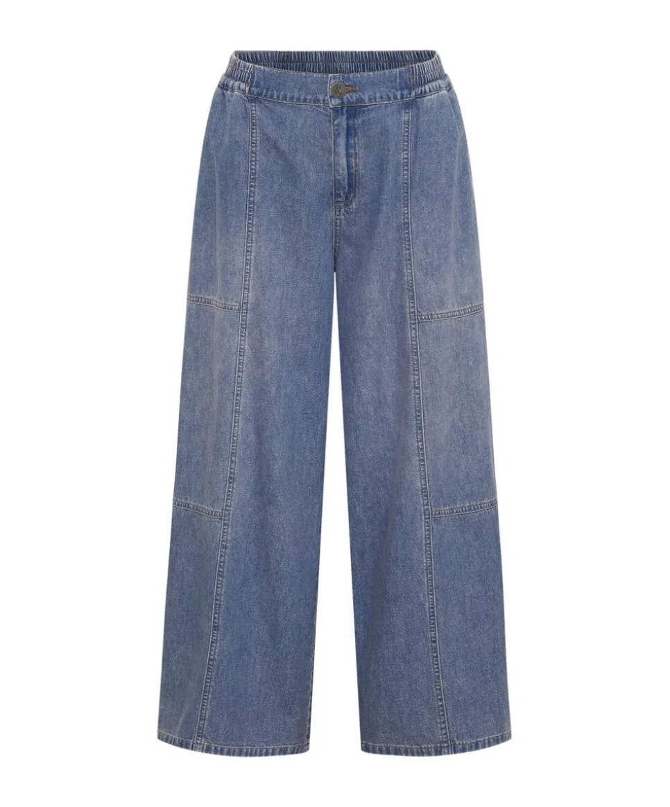 Denim Jeans|ONE TEASPOON Blue Lilac Palazzo Jeans