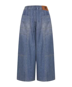 Denim Jeans|ONE TEASPOON Blue Lilac Palazzo Jeans