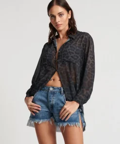 Denim Shorts|ONE TEASPOON Blue Love Marlons Low Waist Boyfriend Shorts