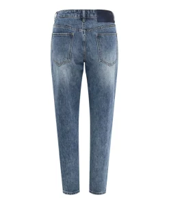 Denim Jeans|ONE TEASPOON Blue Love Stixx Low Waist Slim Straight Leg Jeans