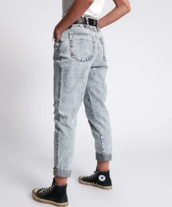 Denim Jeans|ONE TEASPOON Blue Malt Pioneer High Waist Vintage Fit Jeans