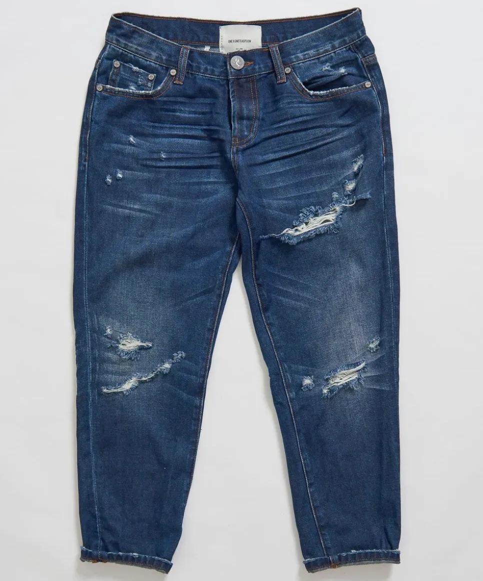 Denim Jeans|ONE TEASPOON Blue Moon Awesome Baggies Straight Leg Jeans