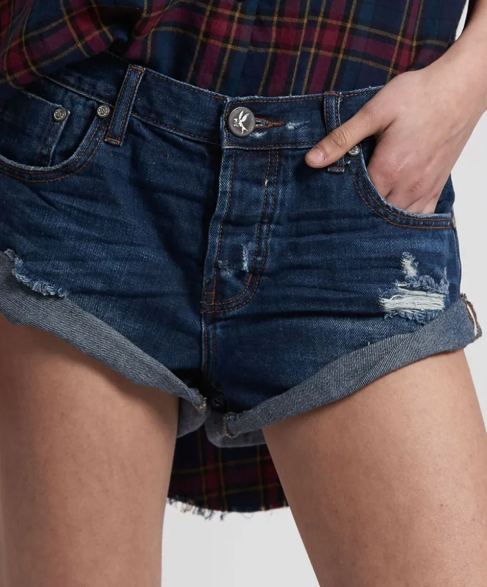 Denim Shorts|ONE TEASPOON Blue Moon Bandits Denim Shorts