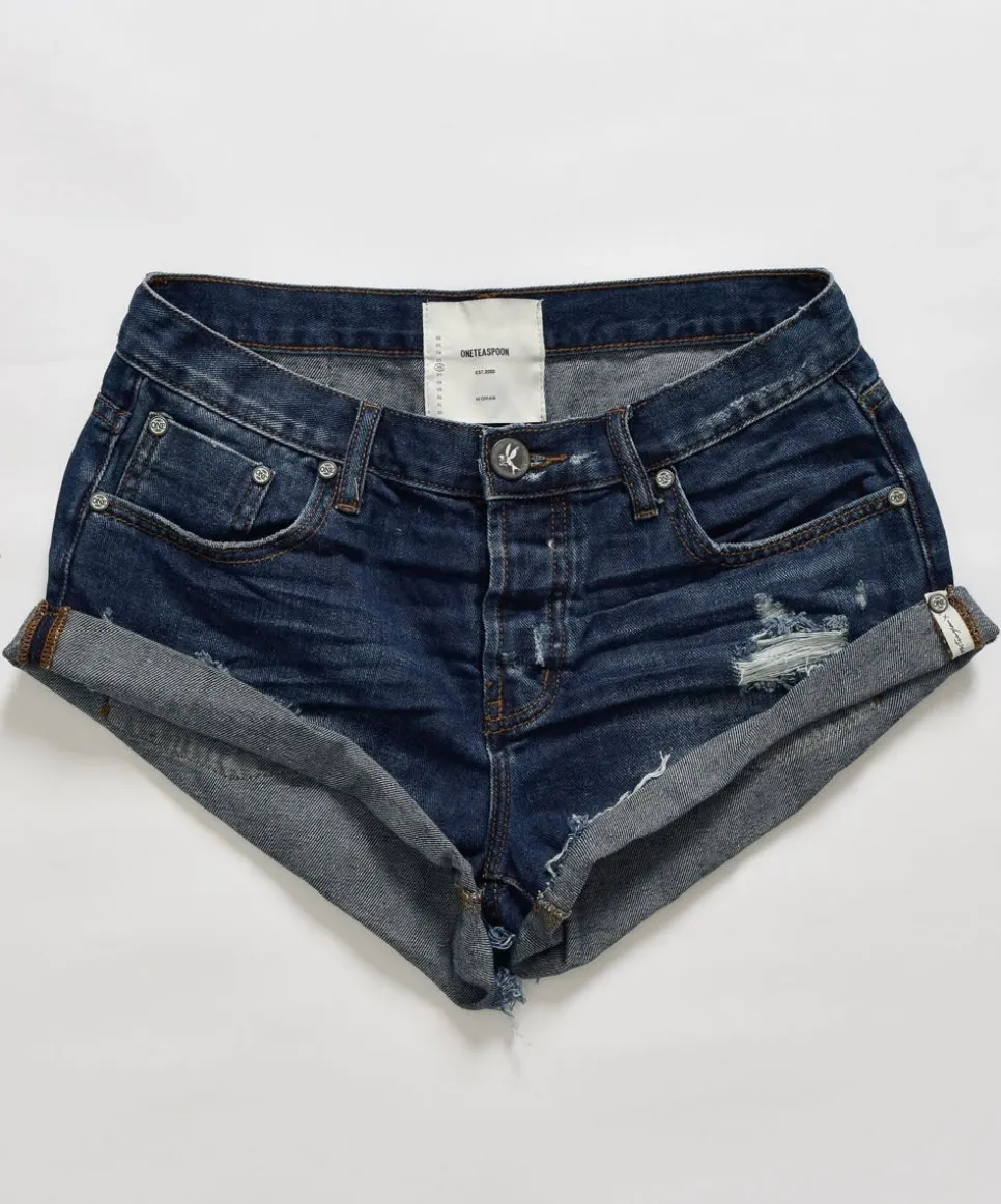 Denim Shorts|ONE TEASPOON Blue Moon Bandits Denim Shorts