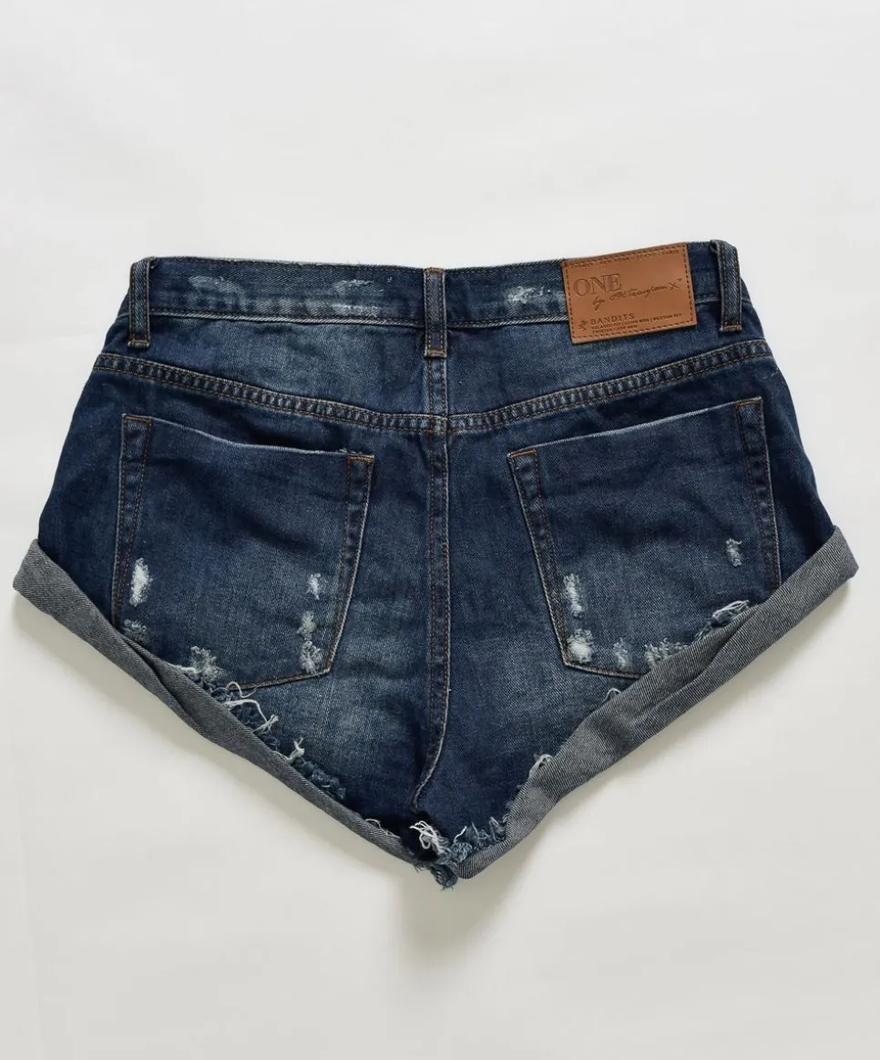 Denim Shorts|ONE TEASPOON Blue Moon Bandits Denim Shorts