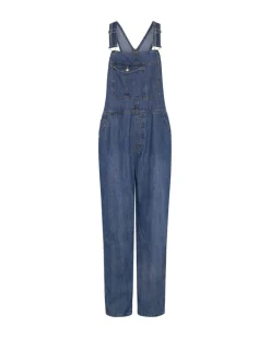 Denim Jumpsuits|ONE TEASPOON Blue Night Stanton St Oversized Overalls