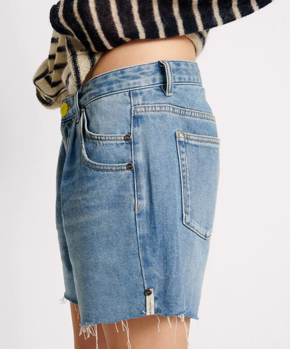 Denim Shorts|ONE TEASPOON Blue Rapture Super Relaxed Shaker Denim Shorts