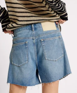 Denim Shorts|ONE TEASPOON Blue Rapture Super Relaxed Shaker Denim Shorts